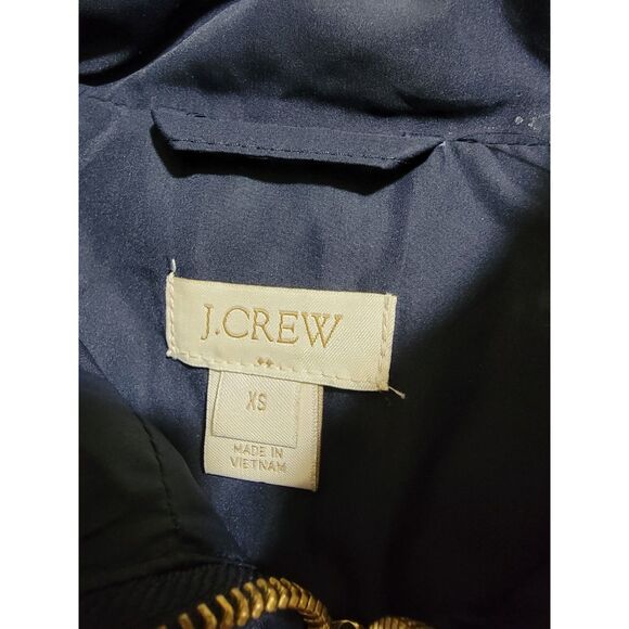 J Crew Navy Blue Women's Down Puffer Vest - XS - Picture 6 of 7